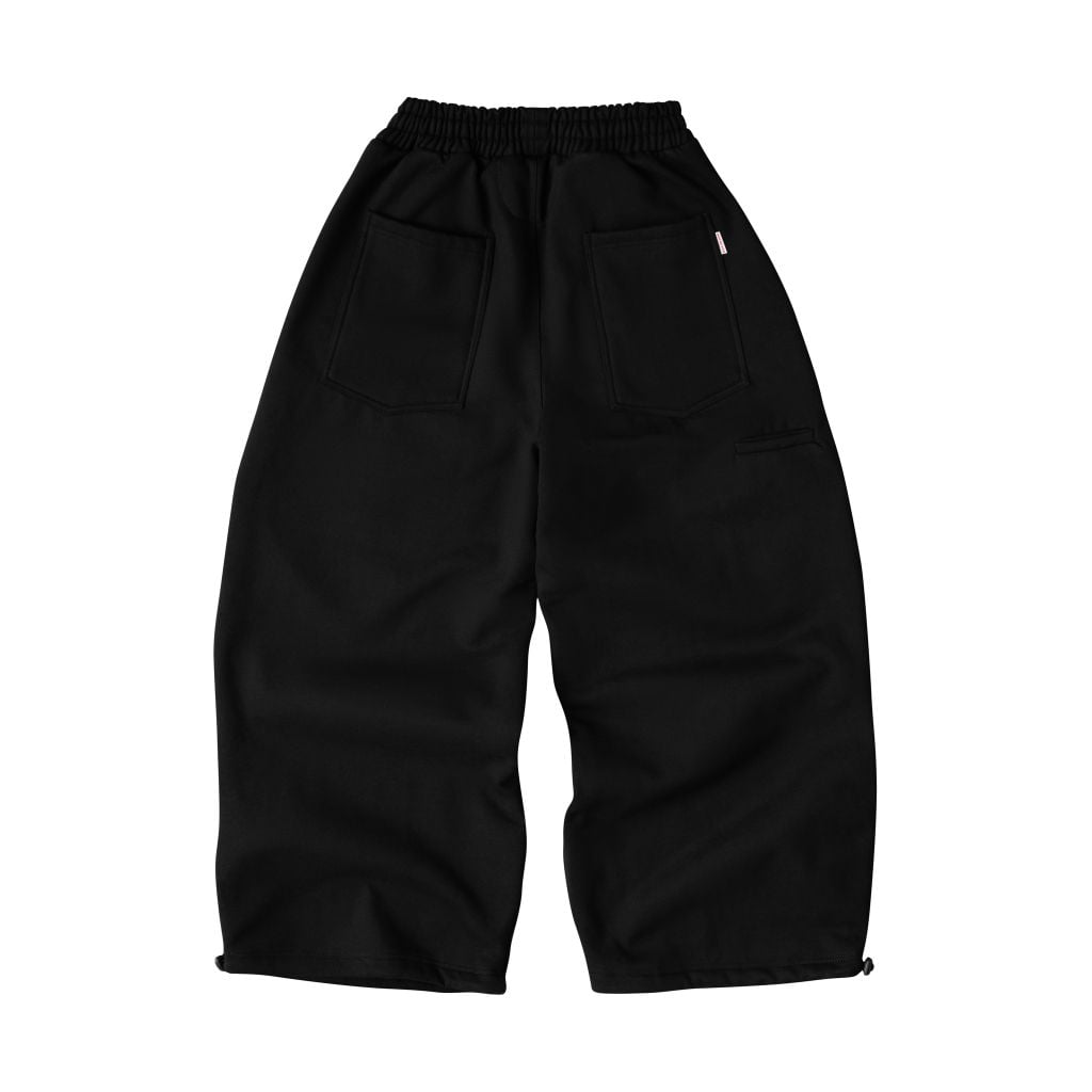“WHENEVER" BASIC SWEATPANTS / BLACK VER 2