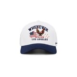 “WHENEVER” LA TRUCKER HAT / WHITE NAVY