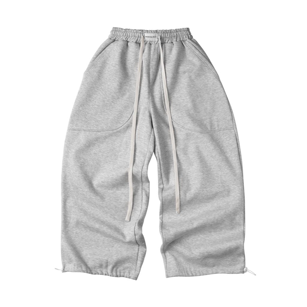 “WHENEVER" BASIC SWEATPANTS / PREMIUM GREY VER 2