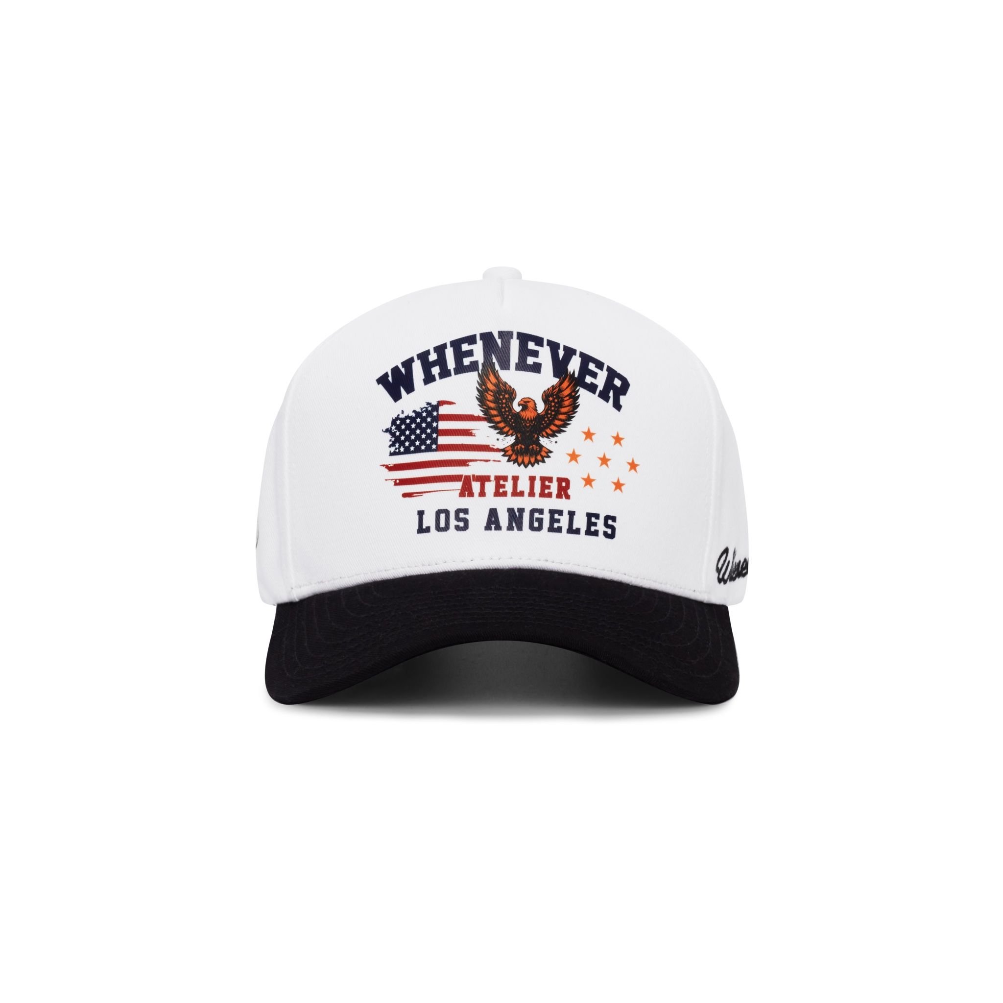 “WHENEVER” LA TRUCKER HAT / WHITE BLACK