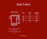 “WHENEVER"  CLUB T-SHIRT / BLACK