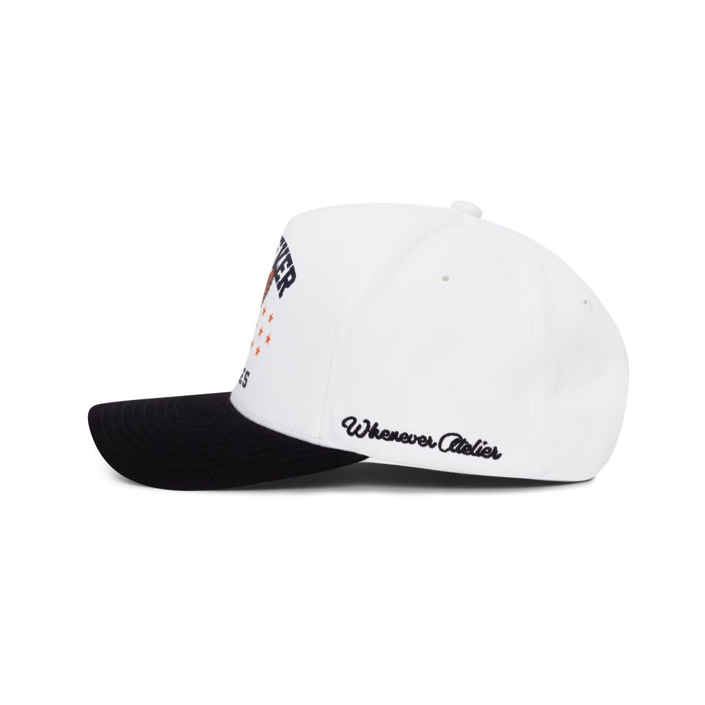 “WHENEVER” LA TRUCKER HAT / WHITE BLACK