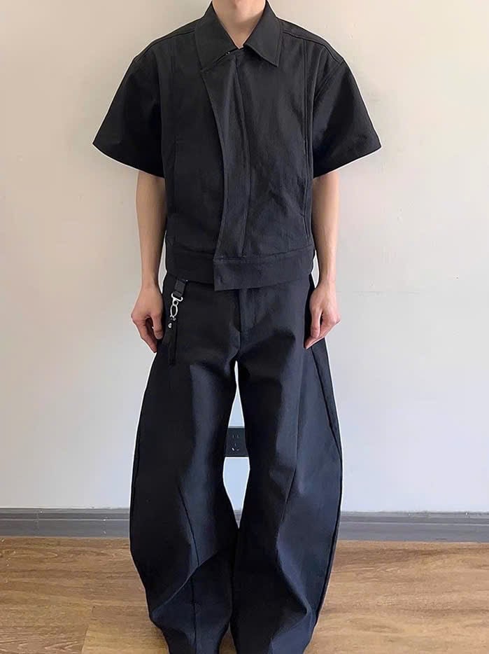  Yutori Curved Zipper Shirt 