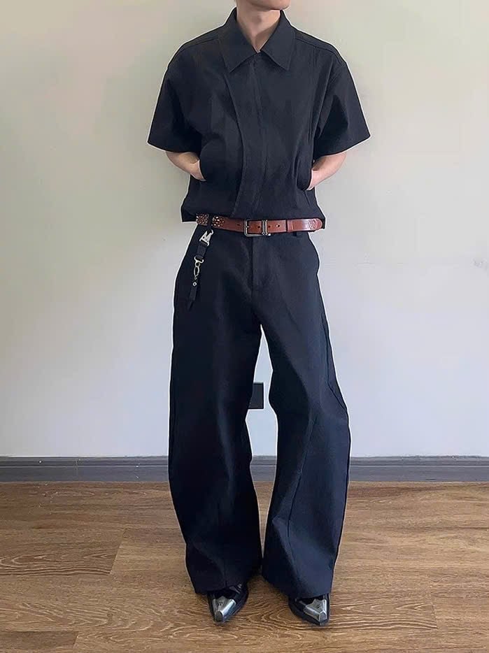  Yutori Curved Zipper Shirt 