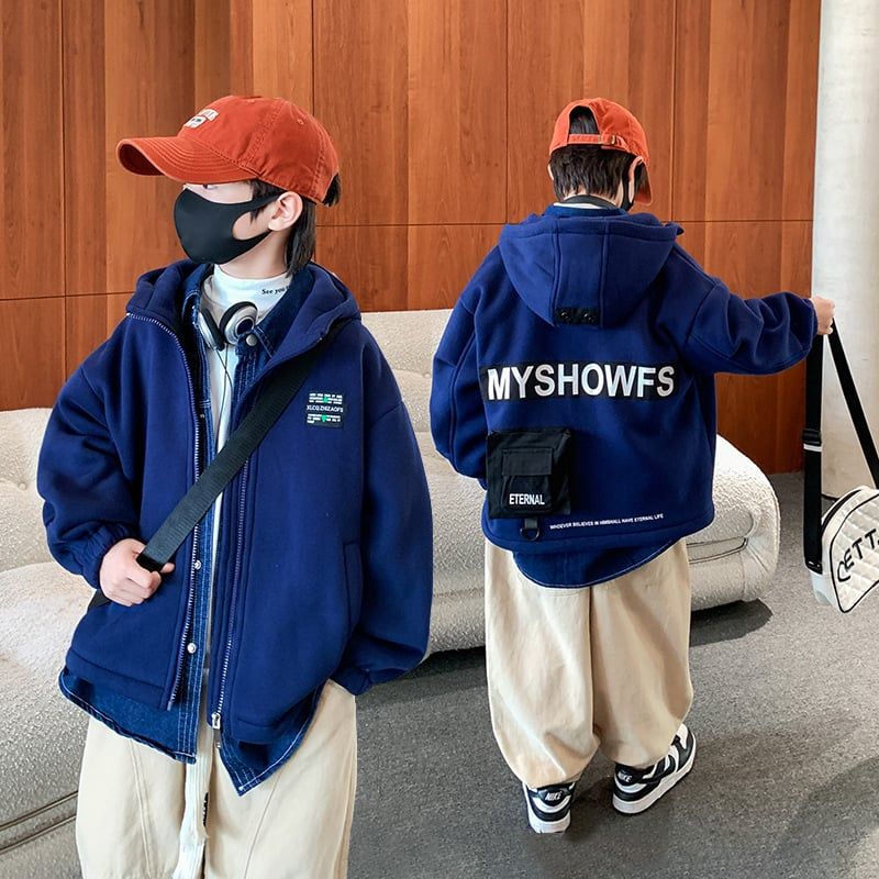 Áo khoác nỉ dày dài tay 3830