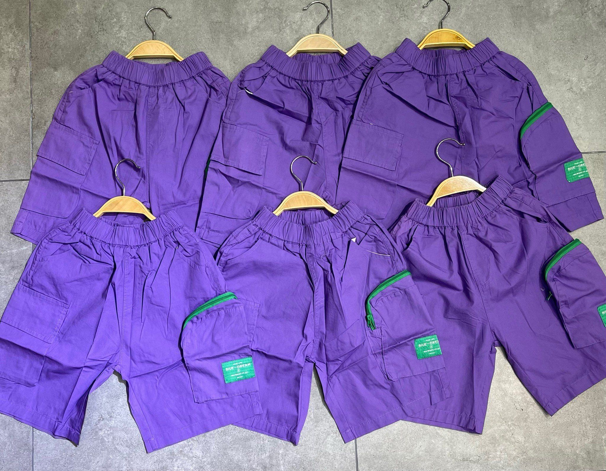 Quần dù ngắn KZ1332 Big-size