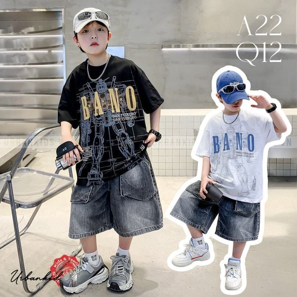 Áo thun ngắn tay ROBOT A22