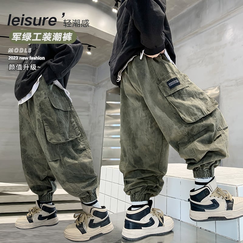 Quần dài jogger túi hộp QD002