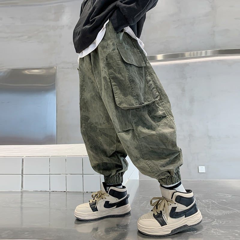 Quần dài jogger túi hộp QD002