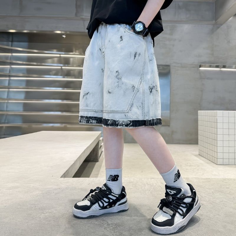 Quần jean loang ngắn Q7