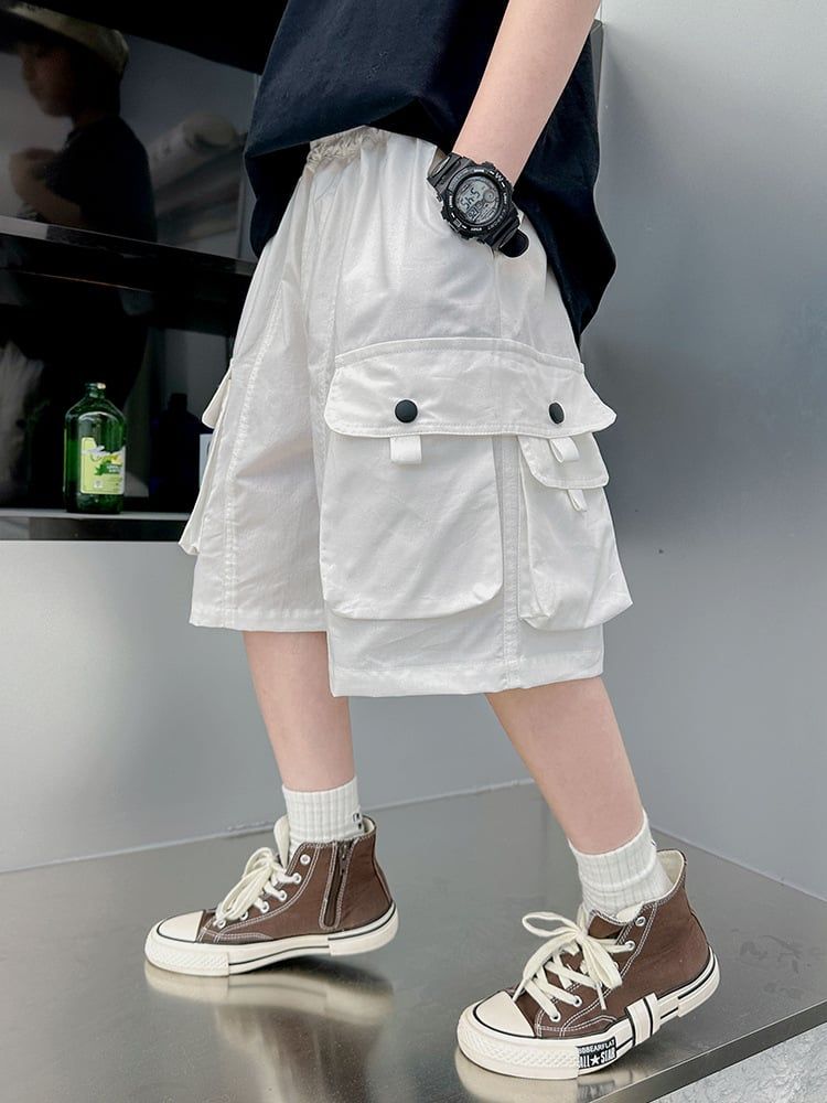 Quần ngắn kaki túi hộp Q08