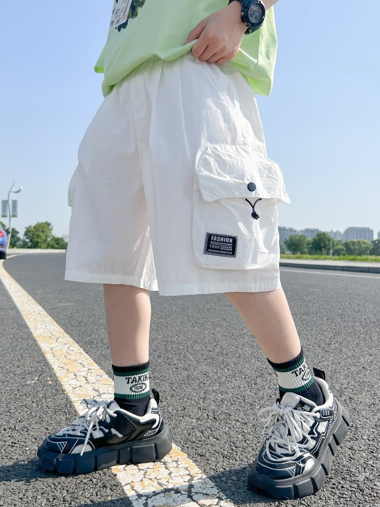 Quần ngắn kaki giấy túi hộp dây rút Q5