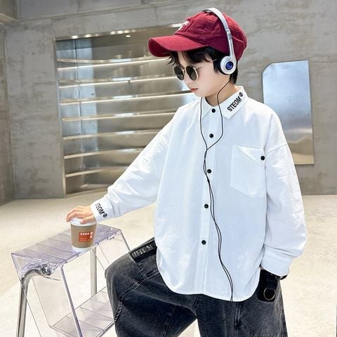 Áo dài tay sơ mi AD003