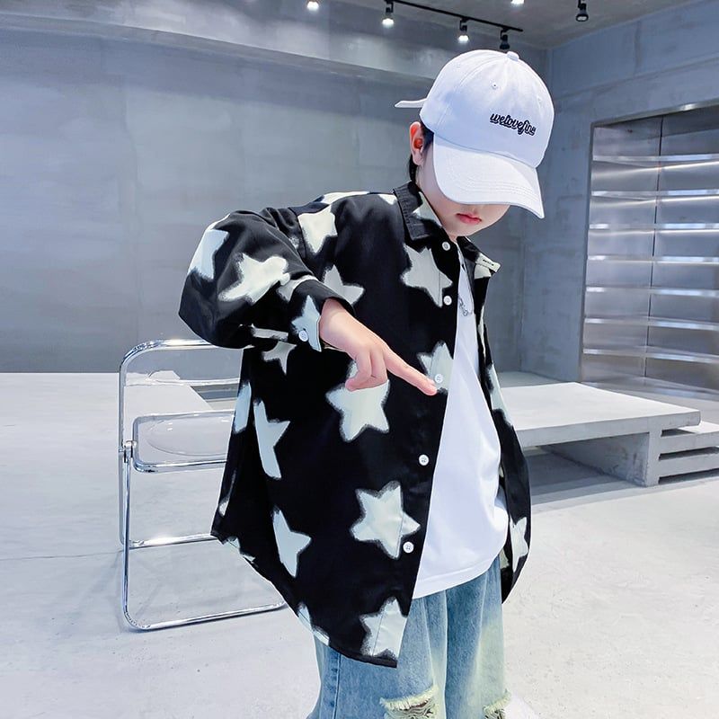 Áo dài tay sơ mi ngôi sao AD09 - CS4289