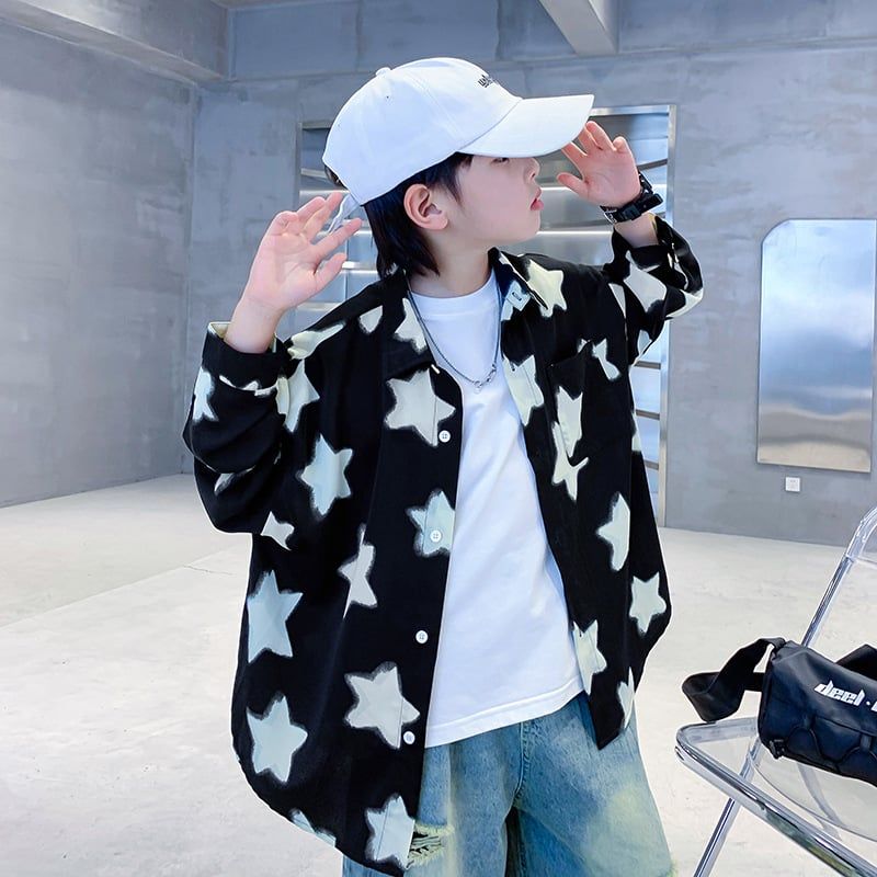 Áo dài tay sơ mi ngôi sao AD09 - CS4289