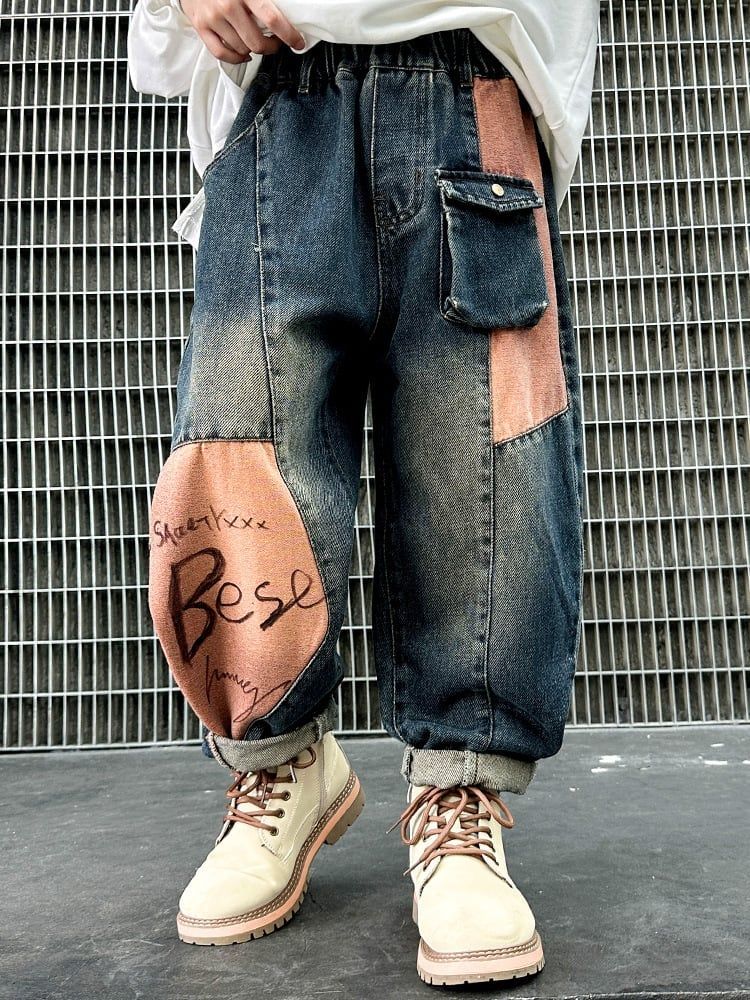 Quần jean dài túi hộp màu QD21