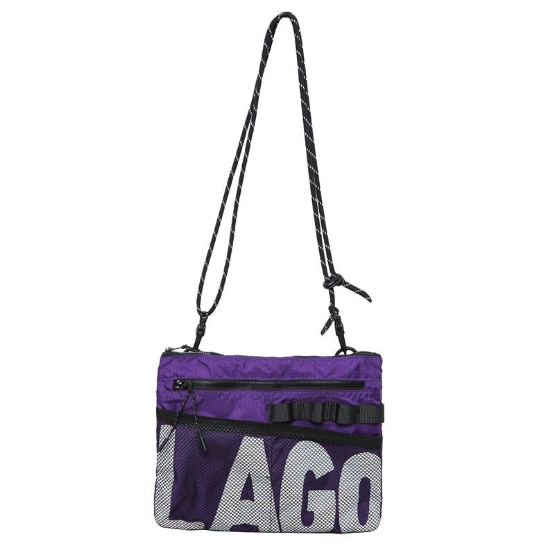 Túi xách đeo chéo phối lưới T004