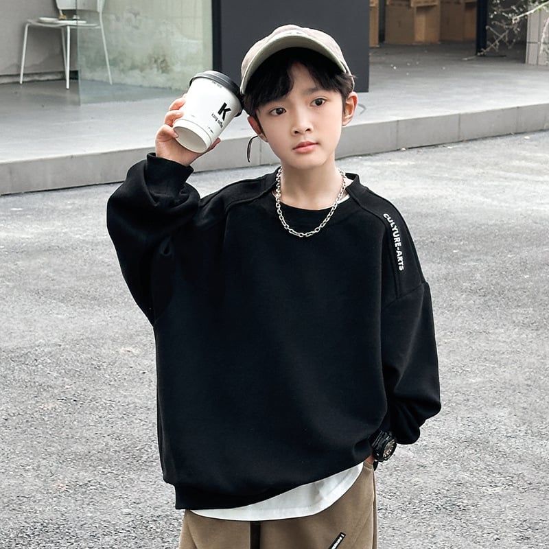 Áo dài tay nỉ mùa thu cho bé BQ1599