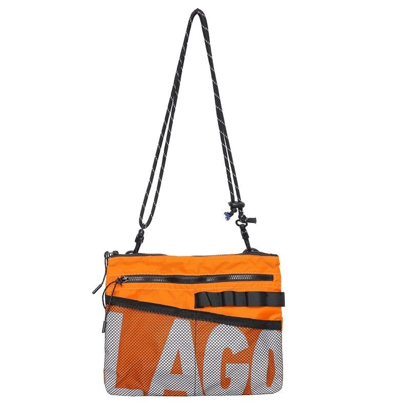 Túi xách đeo chéo phối lưới T004