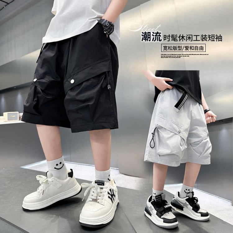 Quần ngắn gió túi hộp  Q40