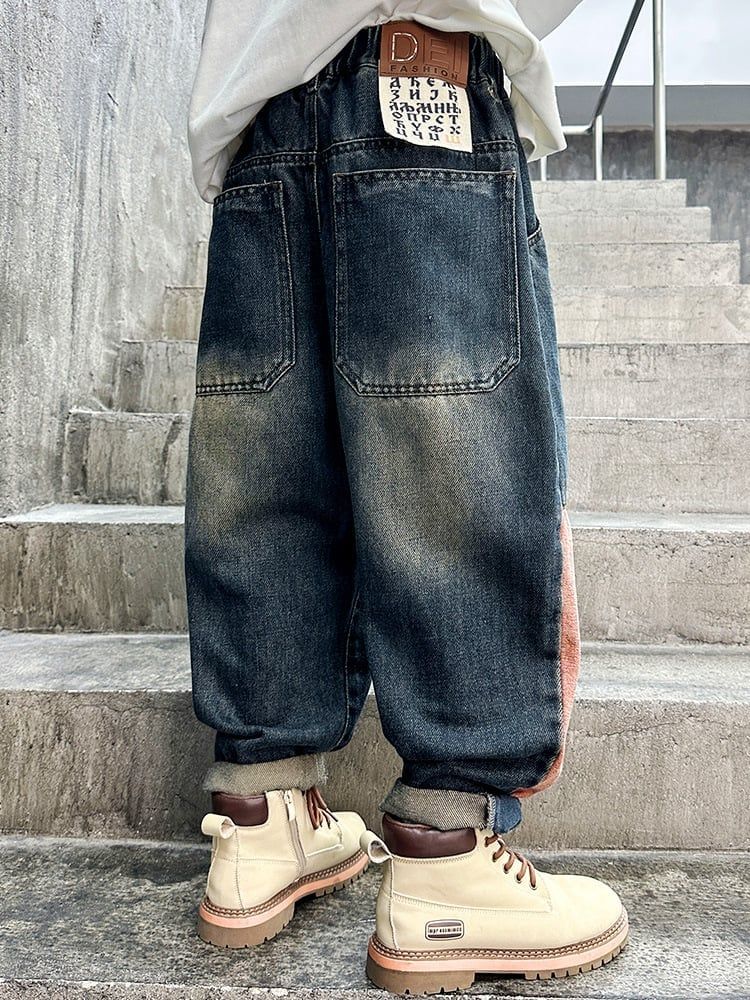 Quần jean dài túi hộp màu QD21