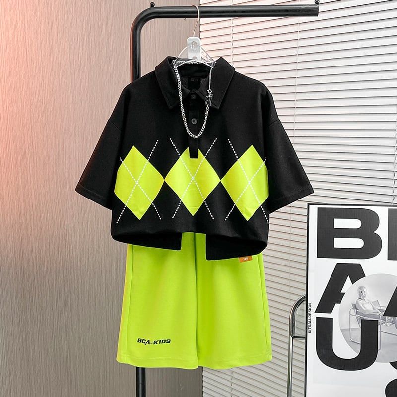 Set bộ thun ngắn polo B11