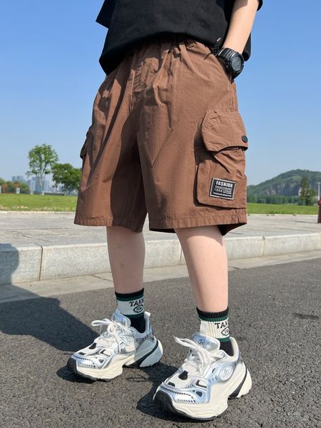 Quần ngắn kaki giấy túi hộp dây rút Q5