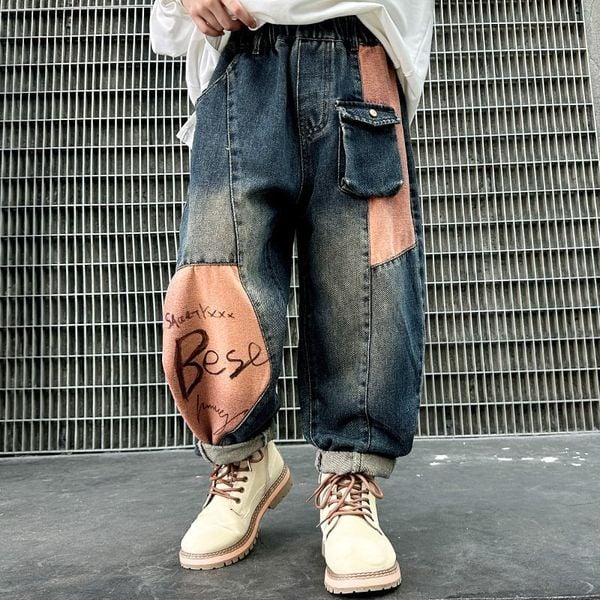 Quần jean dài túi hộp màu QD21