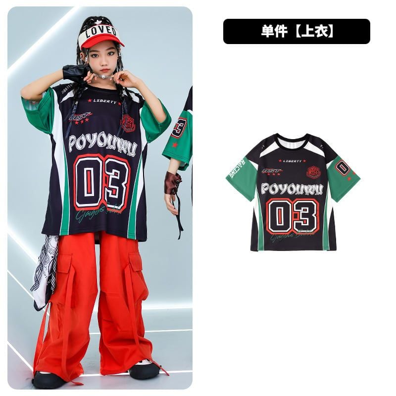 Áo jersey ngắn tay hiphop A33