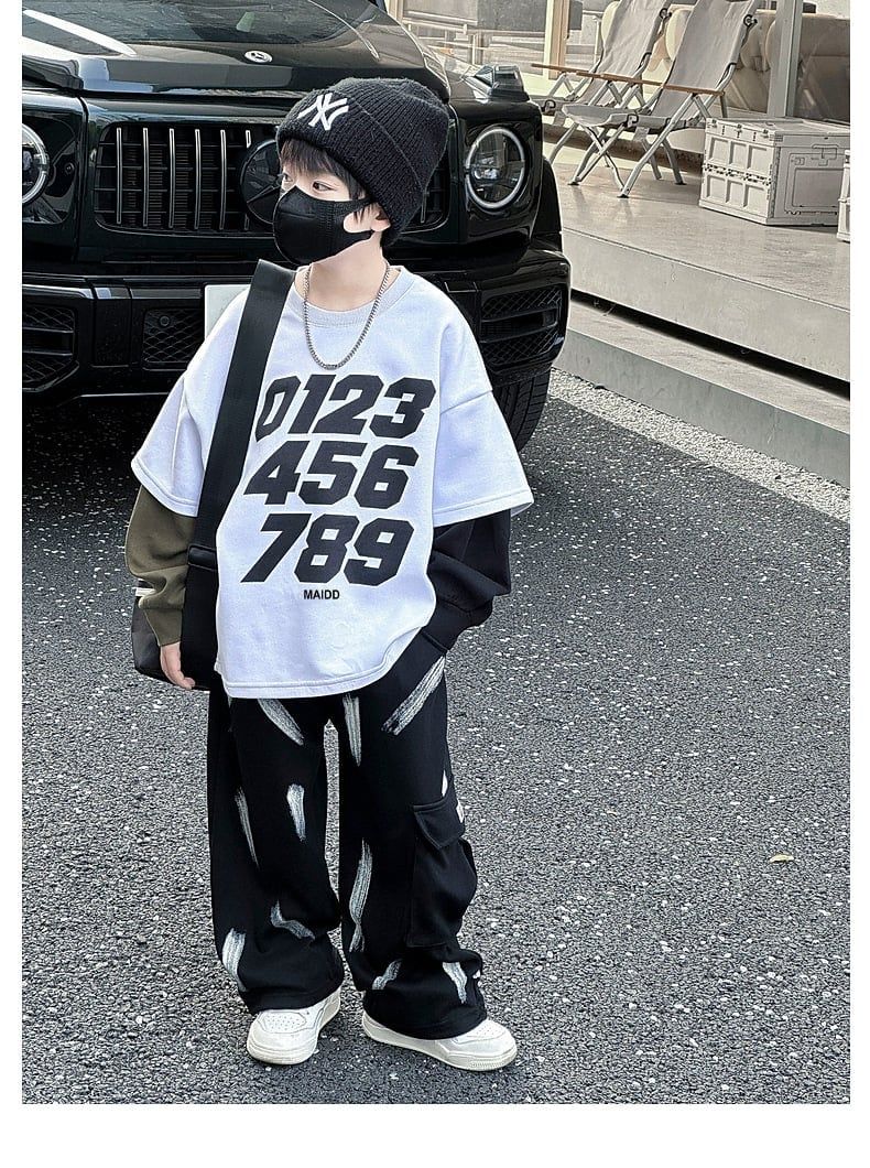 Quần dài thun ống suông túi hộp ZW966