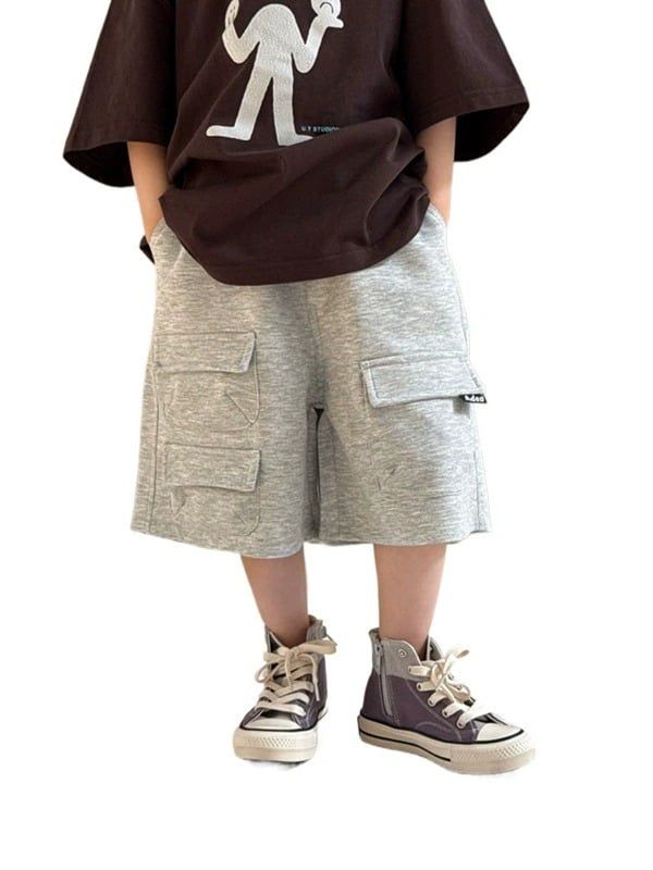 Quần thun ngắn túi hộp Q013