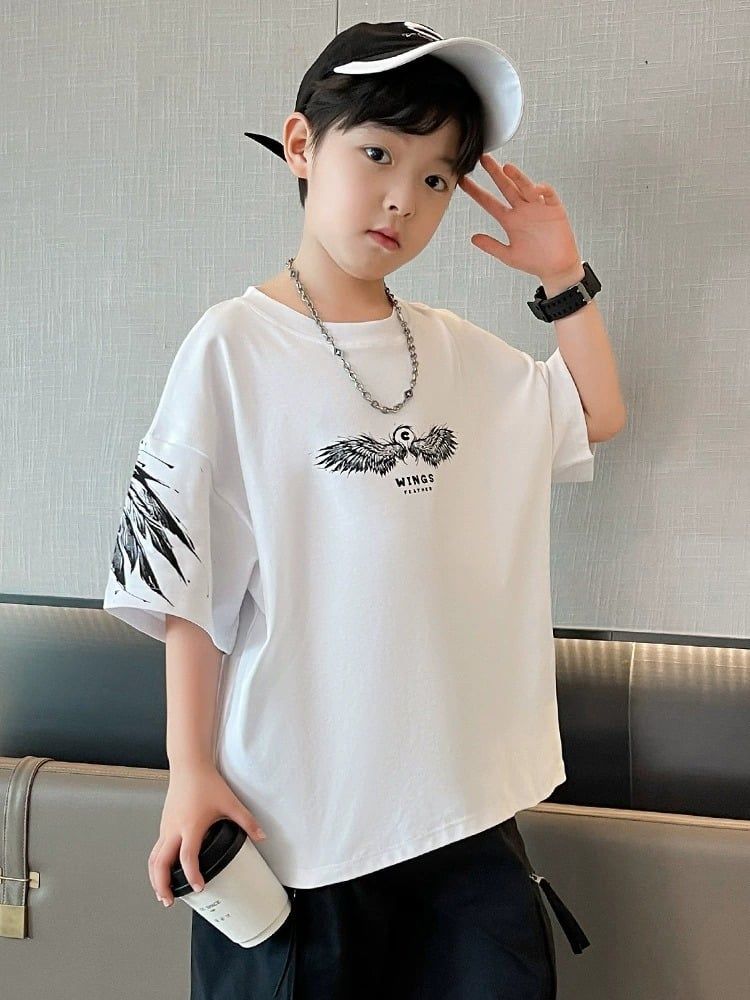 Áo ngắn tay cánh đại bàng A20