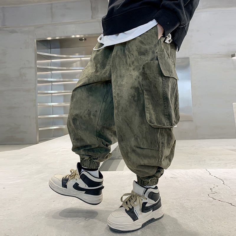 Quần dài jogger túi hộp QD002