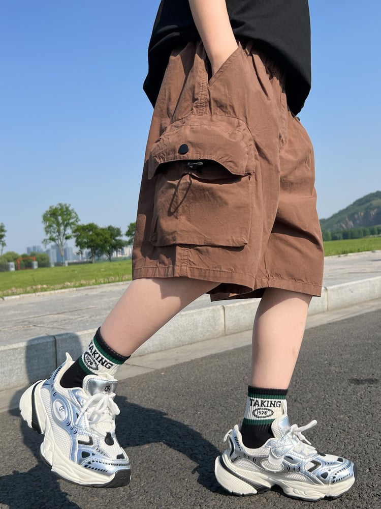 Quần ngắn kaki giấy túi hộp dây rút Q5