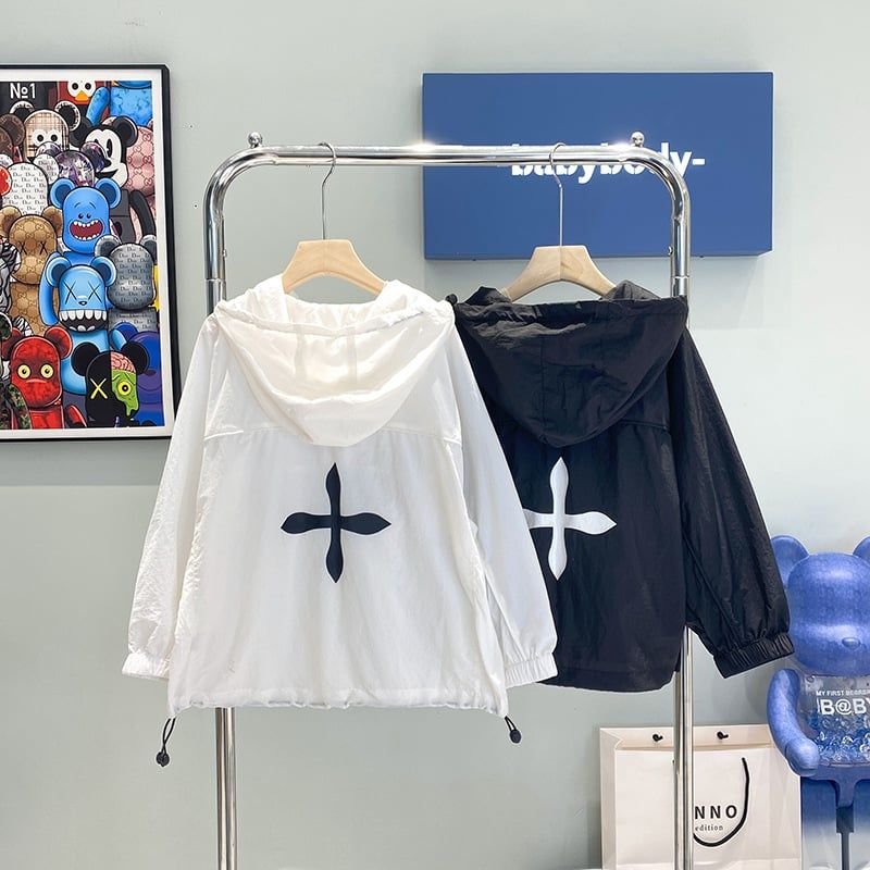 Áo khoác gió dài tay X22292