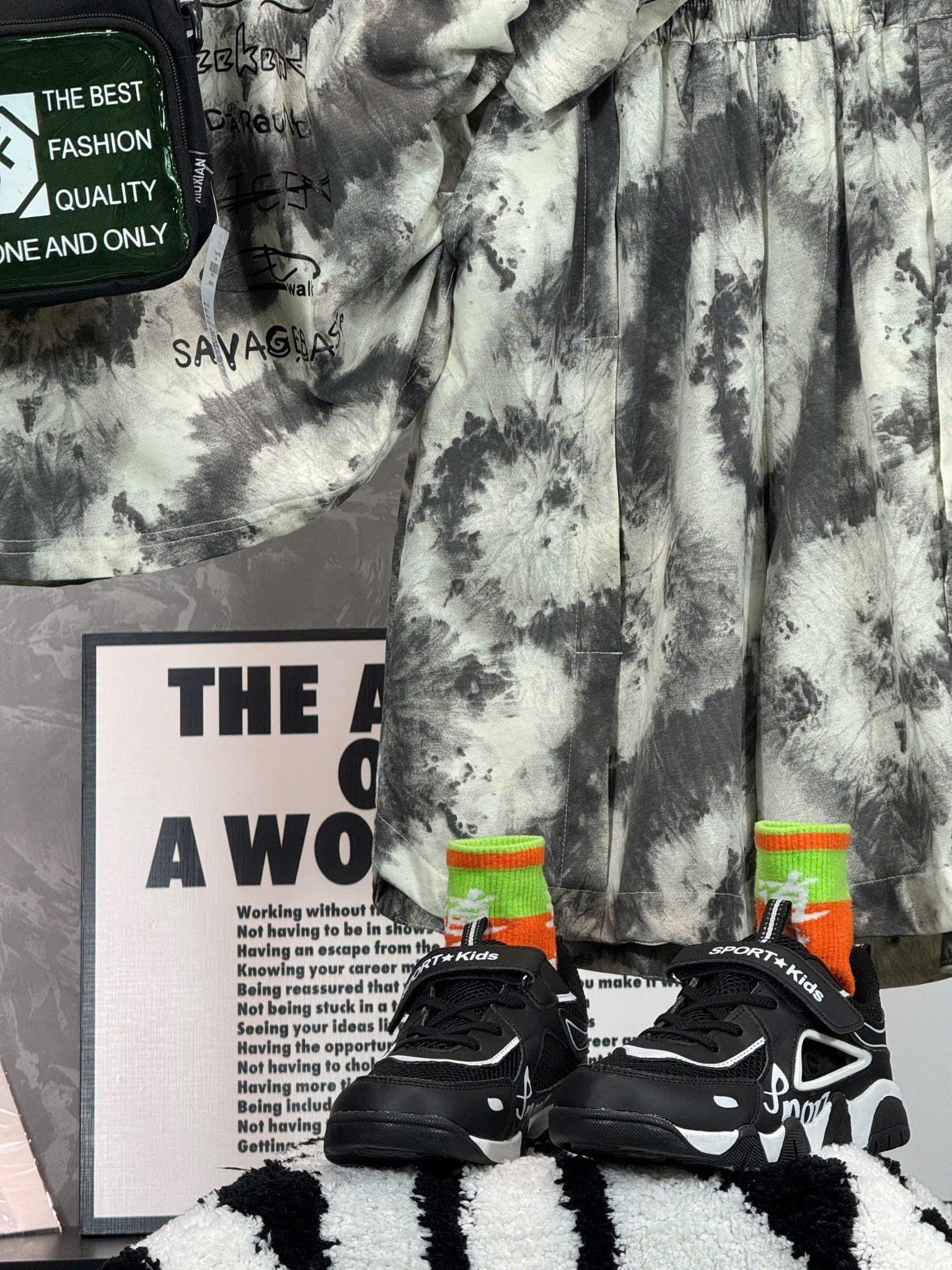 Set bộ thun loang ngắn B42