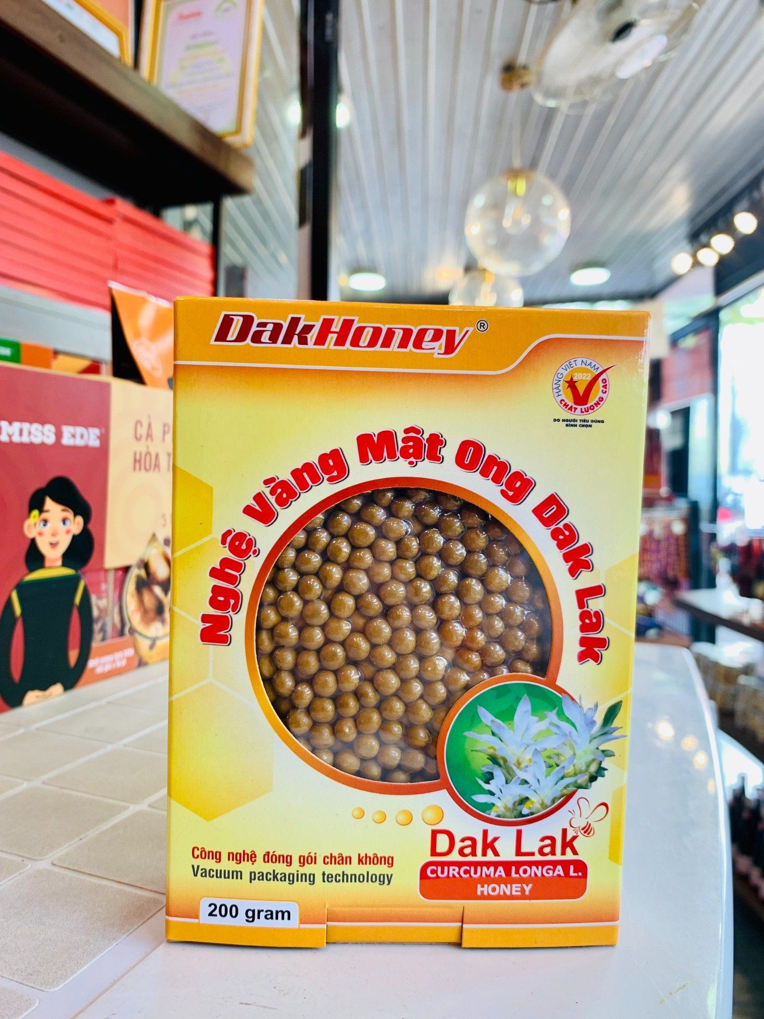  Nghệ vàng mật ong DakLak 200gr - hộp 