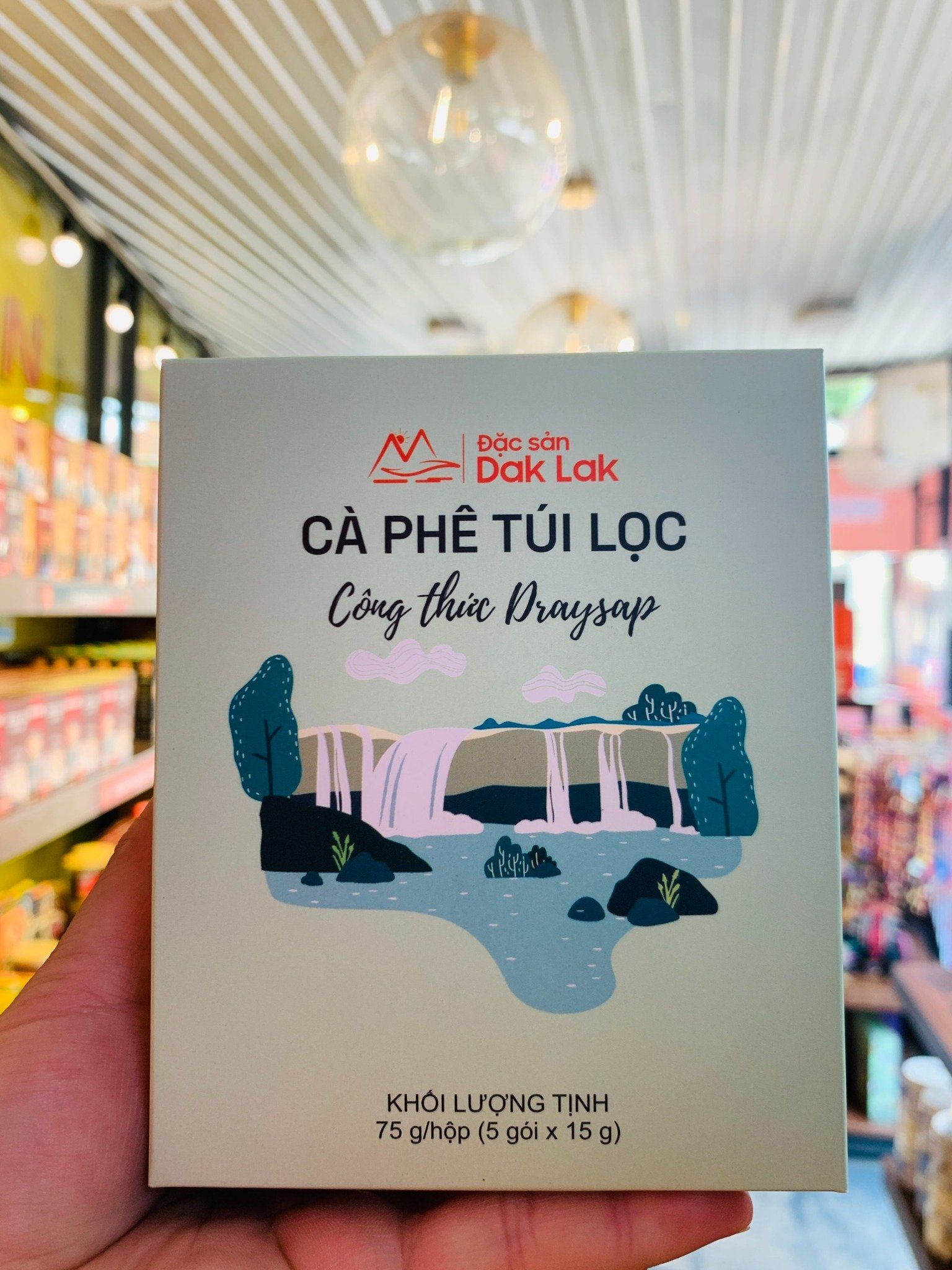  Cà phê rang xay - Cà phê túi lọc Drip - Draysap 