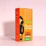  3in1 Cocoa powder MISS EDE (Box 200g)/ Ca cao 3in1 (bột) MISS EDE giữ nguyên bơ ca cao tự nhiên - Hộp 200 g 