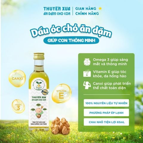 [COMBO 3] Dầu Óc Chó - Sachi - Macca - Dầu Siêu Hạt Việt Nam - 65ml