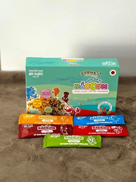 Gia Vị Rắc Cơm Thuyền Xưa Ăn Dặm Cho Con- Mix Vị 30g