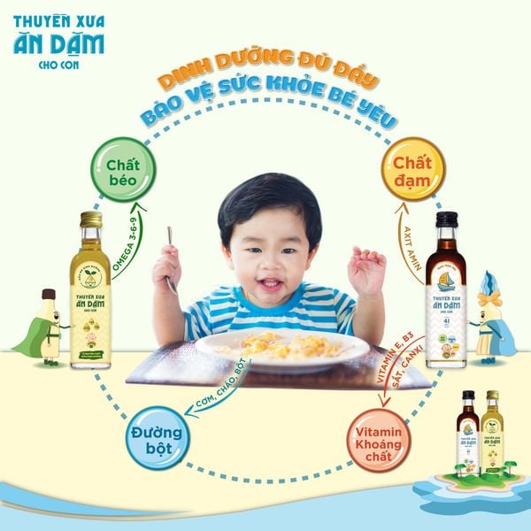 [Ăn Dặm] Nước Mắm Nhĩ Nguyên Chất Thuyền Xưa 41N - Cao Đạm Vị Dịu - 65ml/250ml