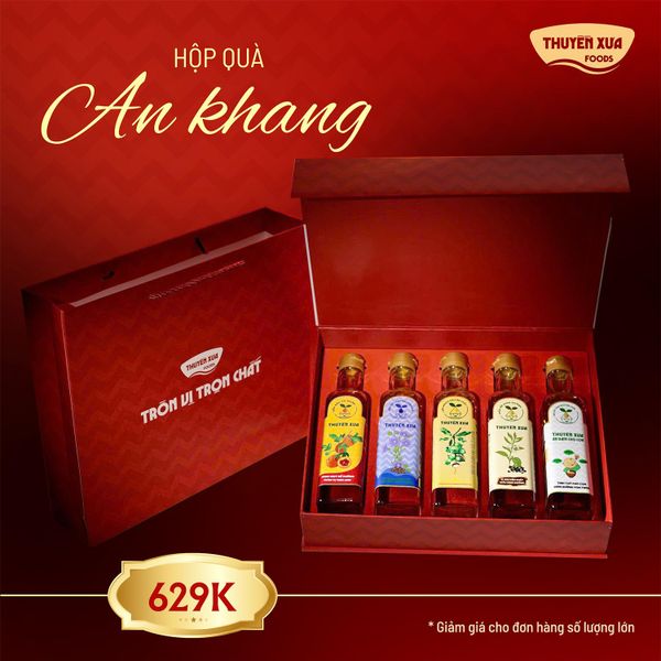 HỘP QUÀ AN KHANG - KHI AN ẮT KHANG - THUYỀN XƯA FOODS