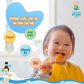 [Ăn Dặm] Nước Mắm Nhĩ Nguyên Chất Thuyền Xưa 41N - Cao Đạm Vị Dịu - 65ml/250ml