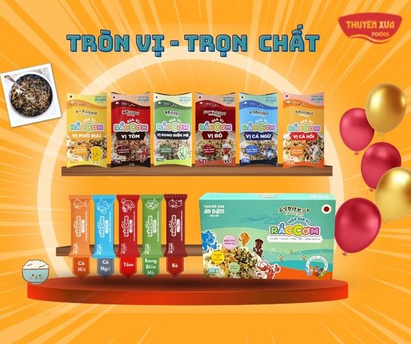 Gia Vị Rắc Cơm Vị Phô Mai Thuyền Xưa 19g – Bé Từ 1 Tuổi Ăn Ngon, Thơm Béo Dễ Tiêu Hóa