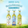 [COMBO 3] Dầu Óc Chó - Hạt Lanh - Olive Dinh Dưỡng Toàn Diện Cho Bé - 65ml