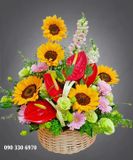  Giỏ Hoa Bình An - A309 