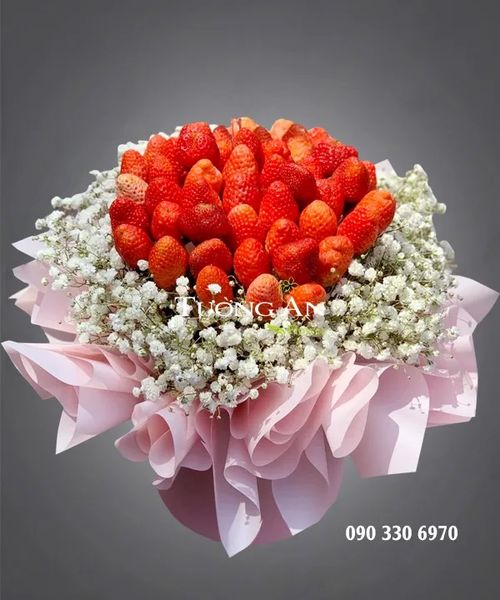 Hoa Trái Cây Hương Dâu - A322