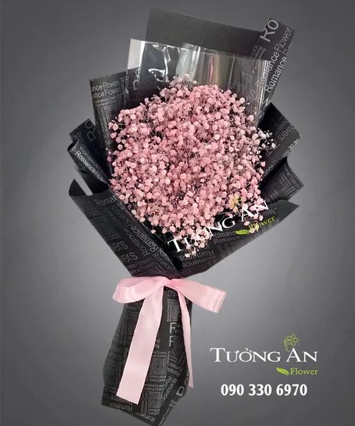 Bó Hoa Baby Bé Hồng Xinh