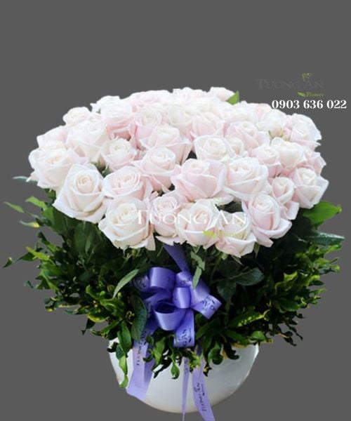 Bình Hoa Áo Hồng